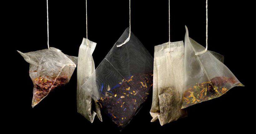 Plastikowa herbata i pranie